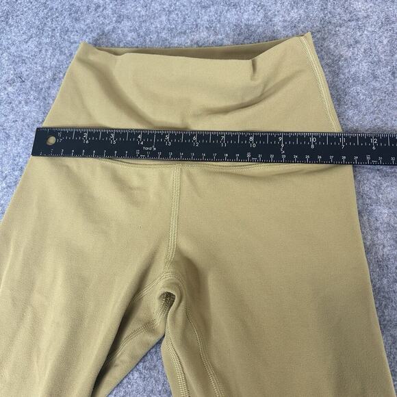 Lululemon Align High Rise Cropped Leggings Women’s 2 21" Bronze Green LW6BDTS - Picture 4 of 9
